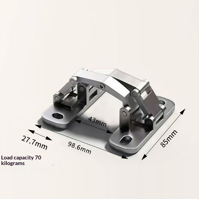 1Pcs Stone Door Hinge Fire Hydrant Heavy Duty Invisible Door Concealed Door Stainless Steel Folding Hinge Fire Box