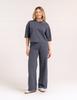Women' Wide Leg Pants High Waist Comfortable Elegant Casual Moraj Graphite