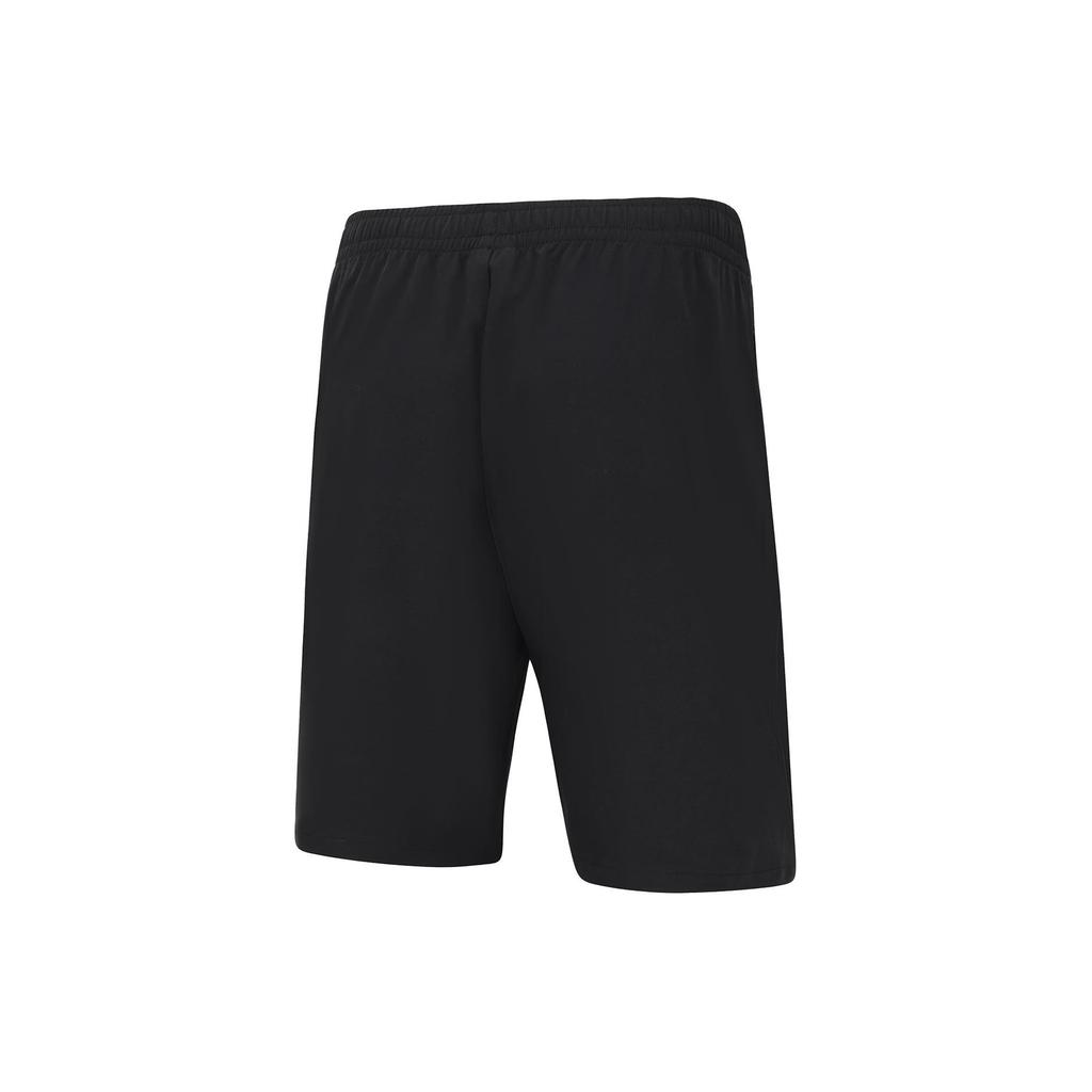 Li-Ning Quick-Dry Breathable Solid Color Low-Waist Moisture-Wicking Fitness Sports Casual Shorts Men shorts Black AKSU469-1