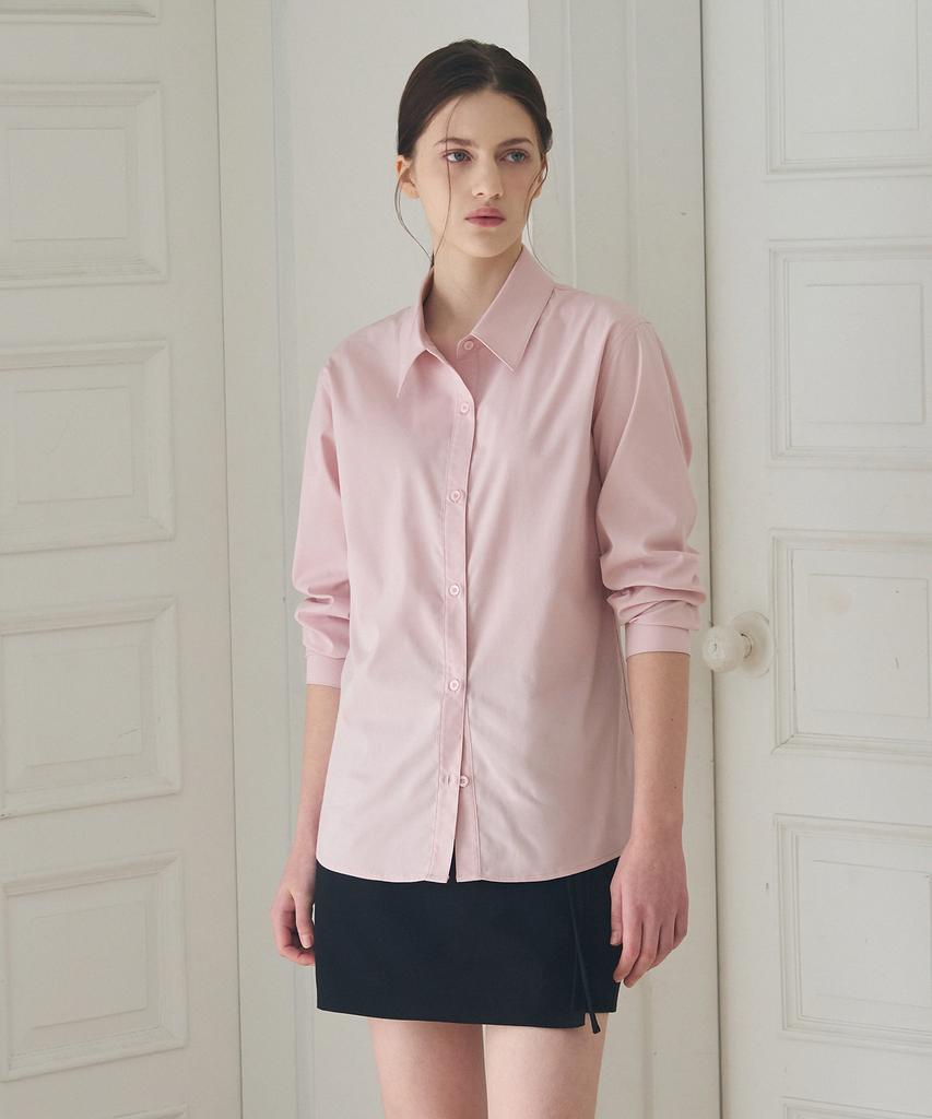 Deuloupisumeon Wrinkle-Free Slim Line Shirt [White]