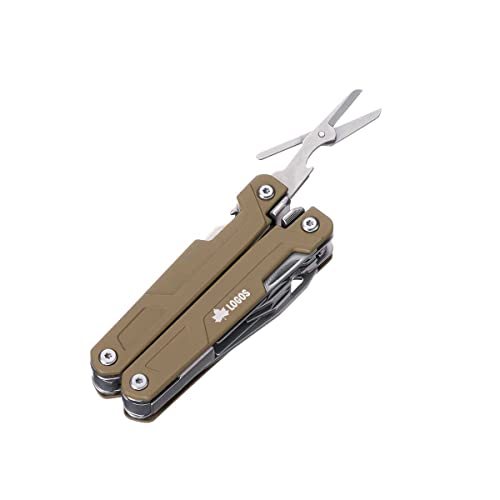 LOGOS PRO Multi-Tool 16 (84330312), Brown, Storage Size: Approx. 4.2cm Wide X 10.2cm Deep X 2.4cm Thick