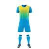 A short-sleeved football game quick-drying training jersey custom football jersey suit for men and women and children