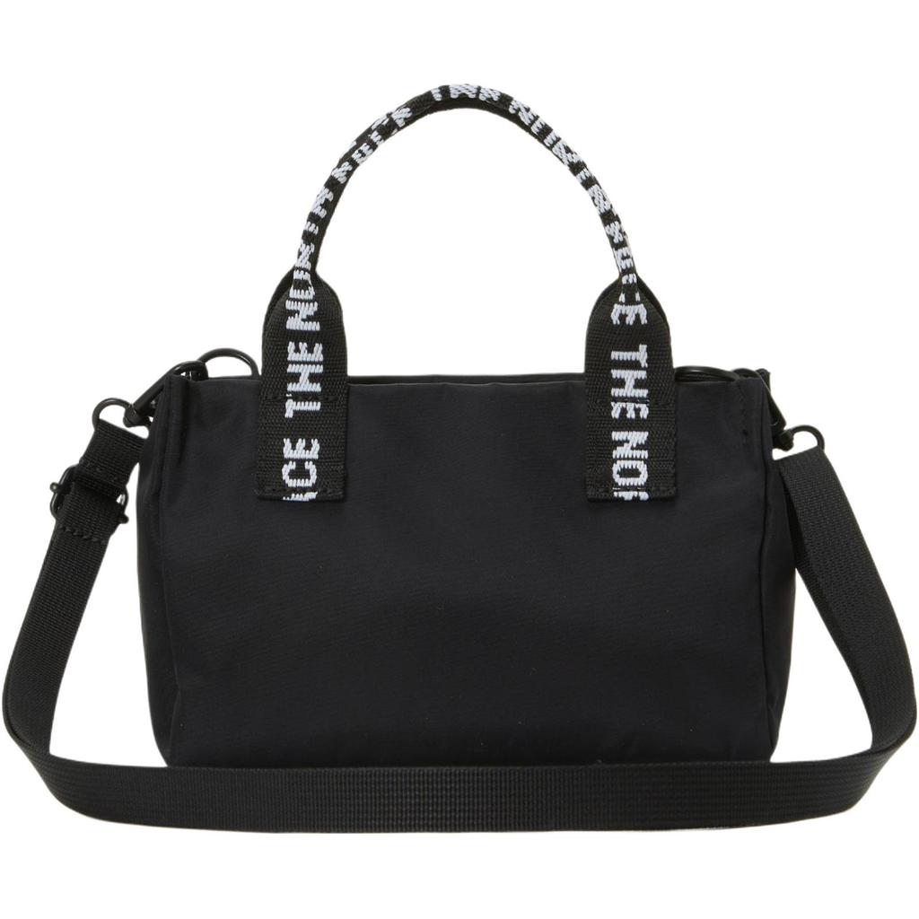 The North Face 1,1L Buchstabenschriftzug Reißverschluss Handheld Schulter Crossbody Outdoor Tasche Unisex Taschen Schwarz NN2PP06N