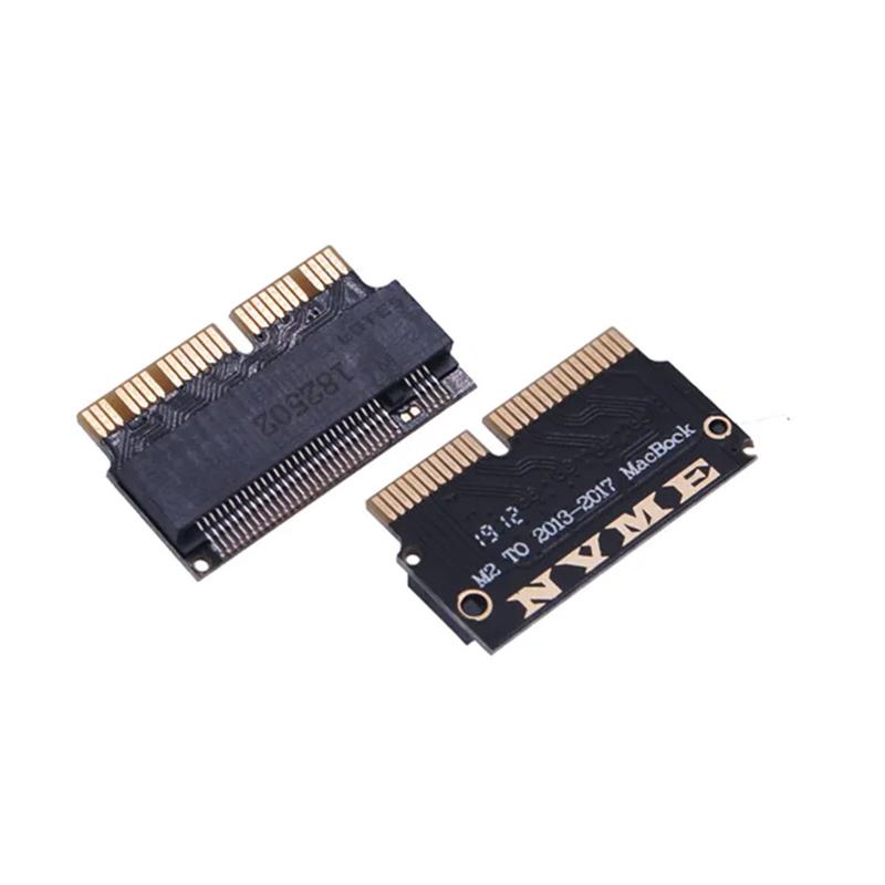 For Macbook SSD Adapter M.2 NVMe PCI-E M2 SSD Converter Card for Apple Macbook Air Pro 2013-2017  A1466 A1502