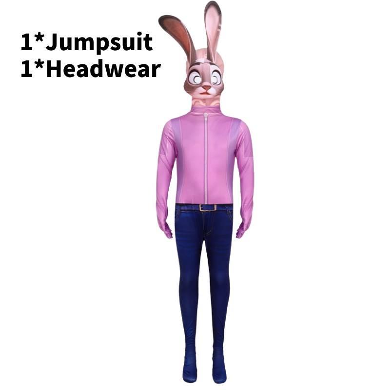 

Костюм для косплея Зверополис Ник Джуди Хоппс Хэллоуин Сценическое выступление Judy Hopps,Child 150