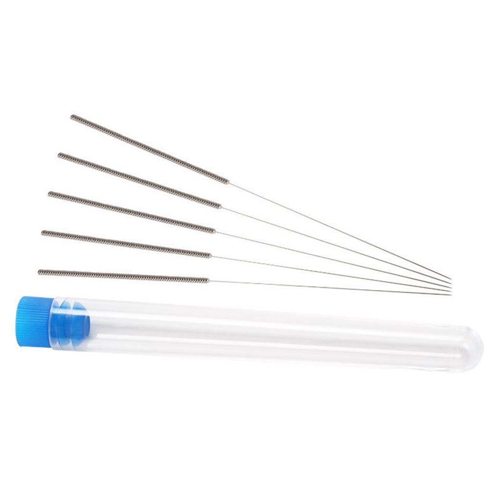 

5pcs 3D Printer Nozzle Head Cleaning Needle Extruder Head Cleaning Tool 0.4mm