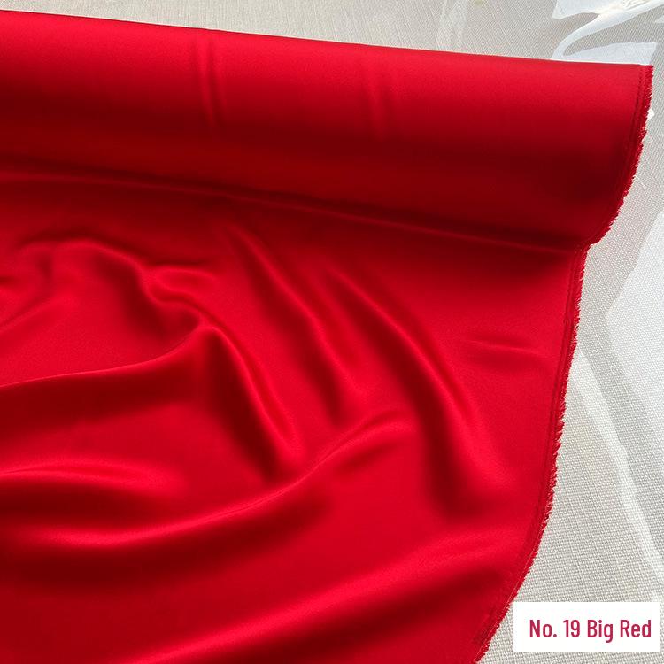 22 Momme Moerbeizijde Crêpe Satijn Stof voor Cheongsam, Beddengoed, Pyjama's en Haarelastiekjes.