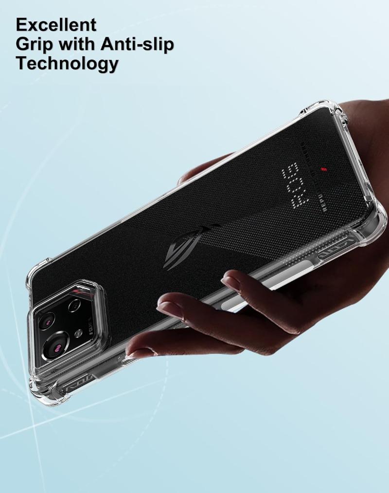Custodia Per Asus ROG Phone 9 8 7 6 Pro Copertura Protettiva Quattro Angoli Bumper Antiurto Coque Fundas