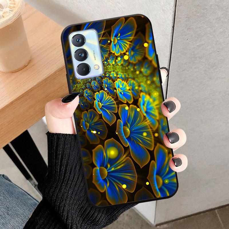 For Realme GT Master Edition Case 6.43Inch Cool Painted Case For OPPO Realme GT Master Edition Cover Silicone Back Bumper