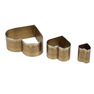 Leather Cutting Die Tool Steel DIY Leather Crafts Cutting Dies Mold Punching Tools(Heart Shaped )