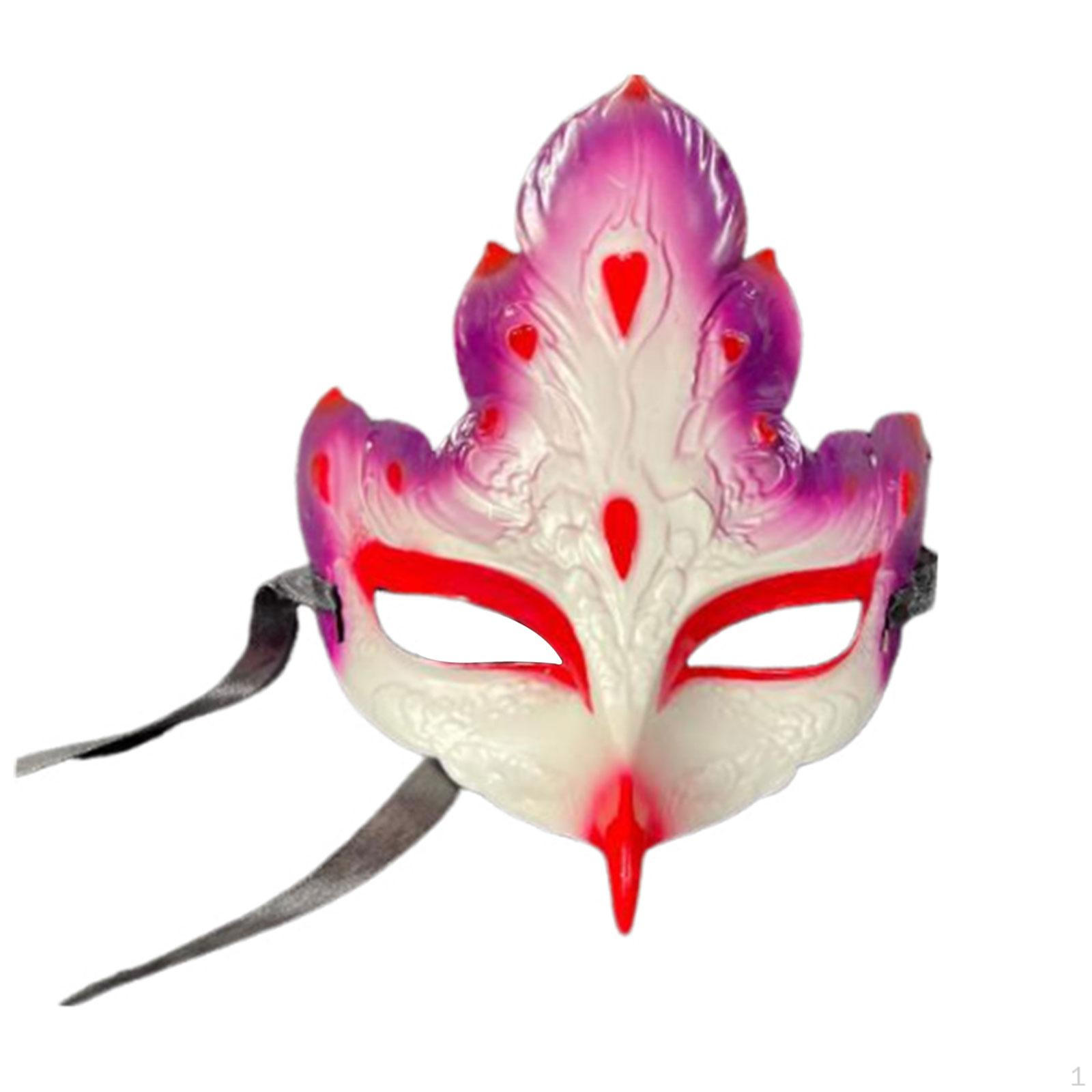 

Древний китайский стиль маска Феникс маскарад косплей клубы креативная тематическая вечеринка портативный выпускной фиолетовый