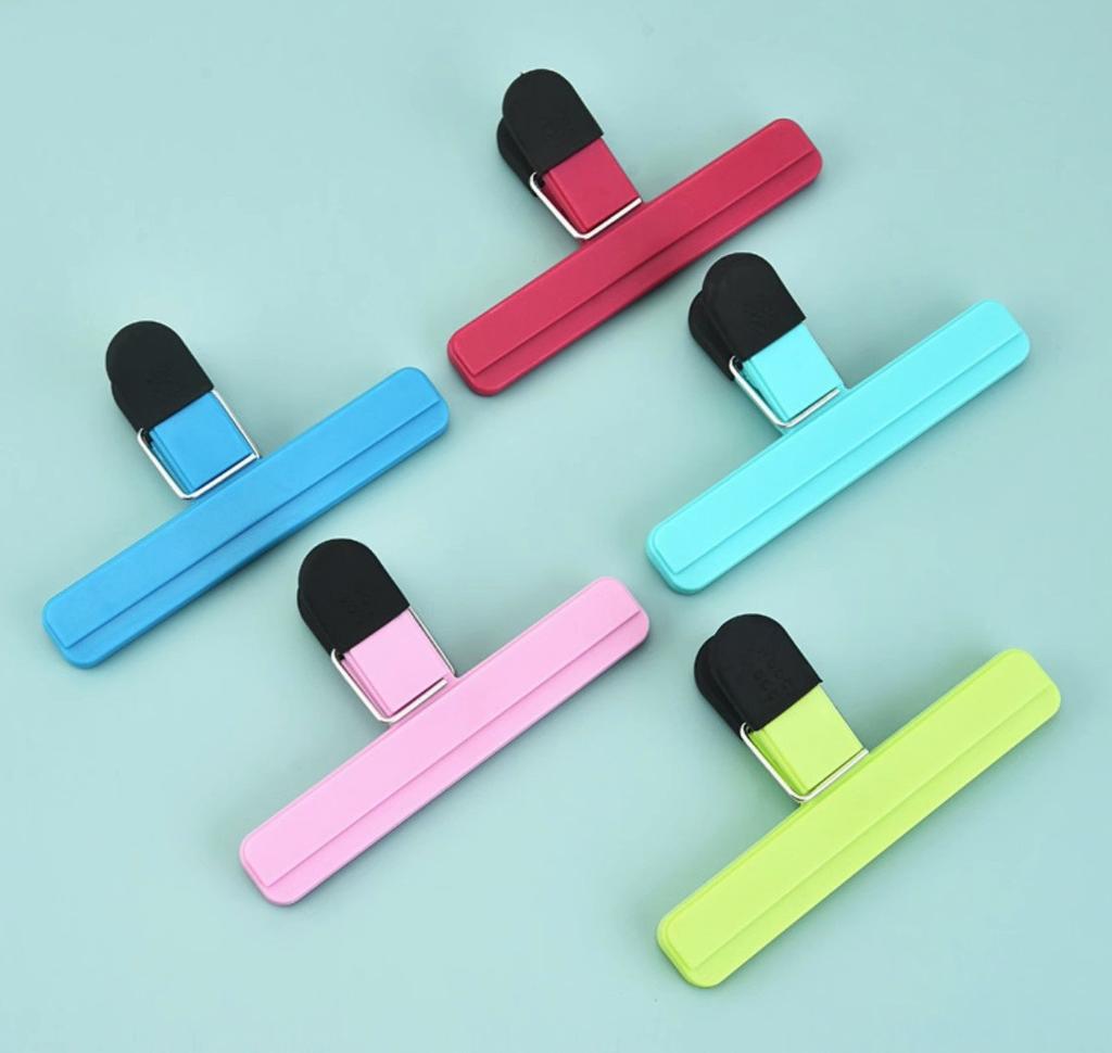 1/3Pcs Portable Large Chip Bag Clips Plastic Assorted Sizes Food Snack Seal Sealing Clip Sealer Clamp Kitchen Storage Accessorie