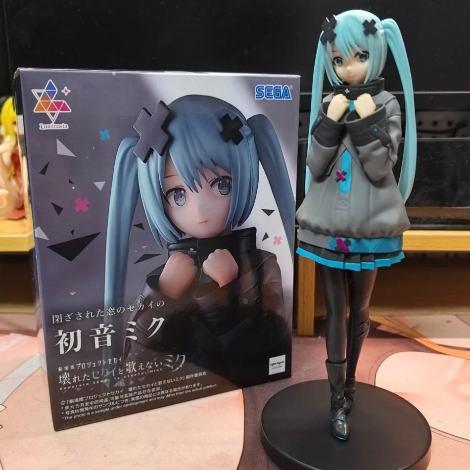 21cm Sexy Girl Hatsune Miku Anime Figure Fashion Subclture Miku Action Figure Christmas Gift PVC Collection Model Doll Toys