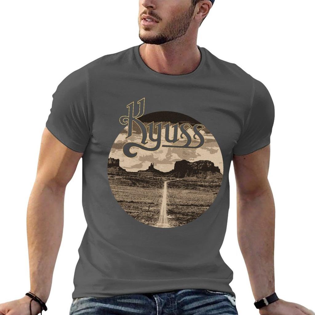 T-shirt Kyuss Resistente alle Macchie Maglietta Casual