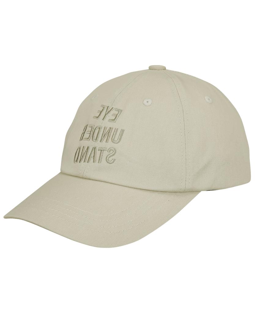 Aieondeoseutaendeu Reverse Logo Ball Cap (Beige)