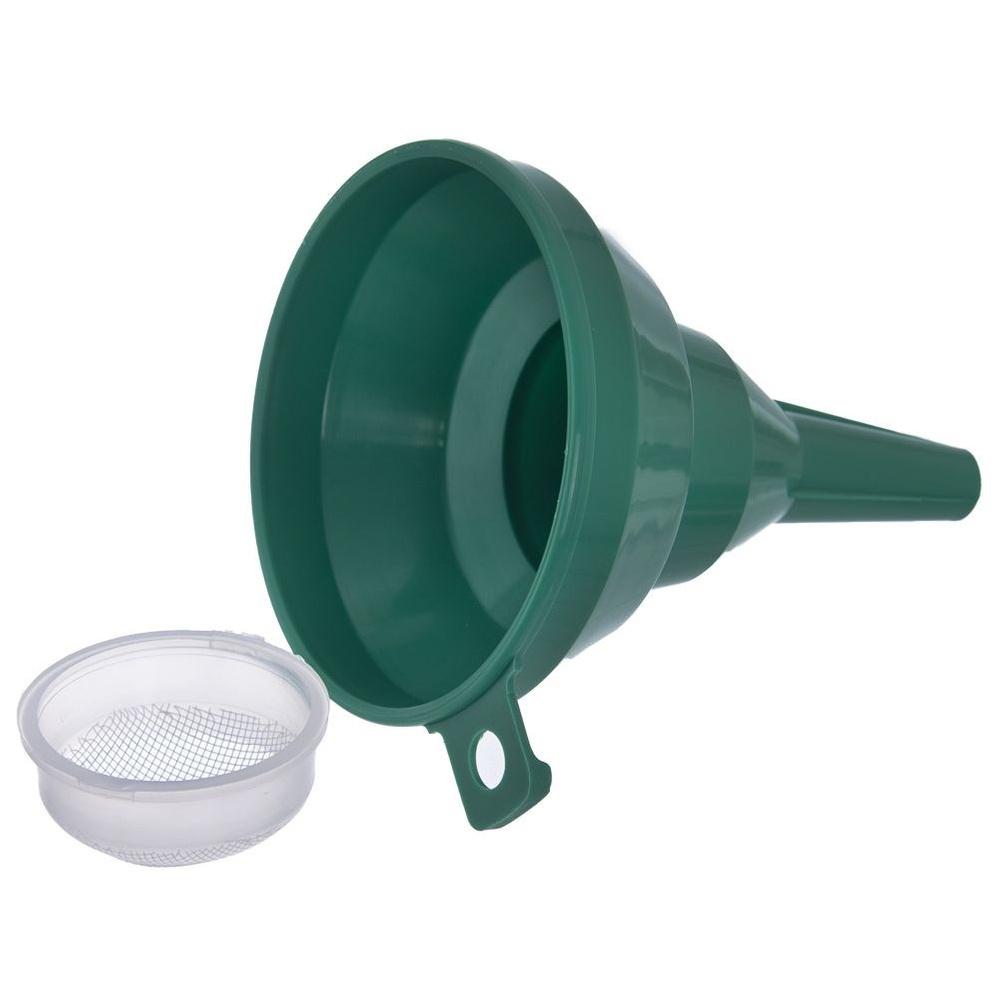 Orion Plastic Kitchen Funnel with Removable Strainer and Handle 11.5 cm