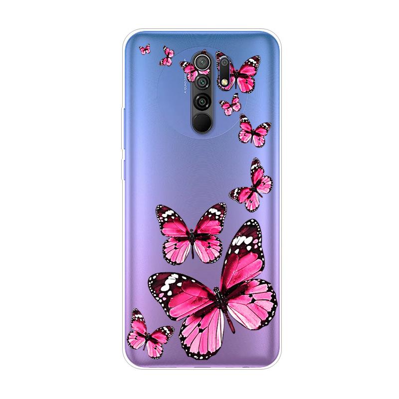 For Coque Redmi 9 Case Transparent Soft TPU silicon Phone Cover For Xiaomi Redmi 9 Case Redmi9 Clear Fundas For Redmi 9 6.53"