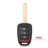 2/3/4 Buttons Remote Key Shell For Honda Accord CR-V FIT XRV VEZEL CITY JAZZ CIVIC HRV FRV Remote Key Case Fob