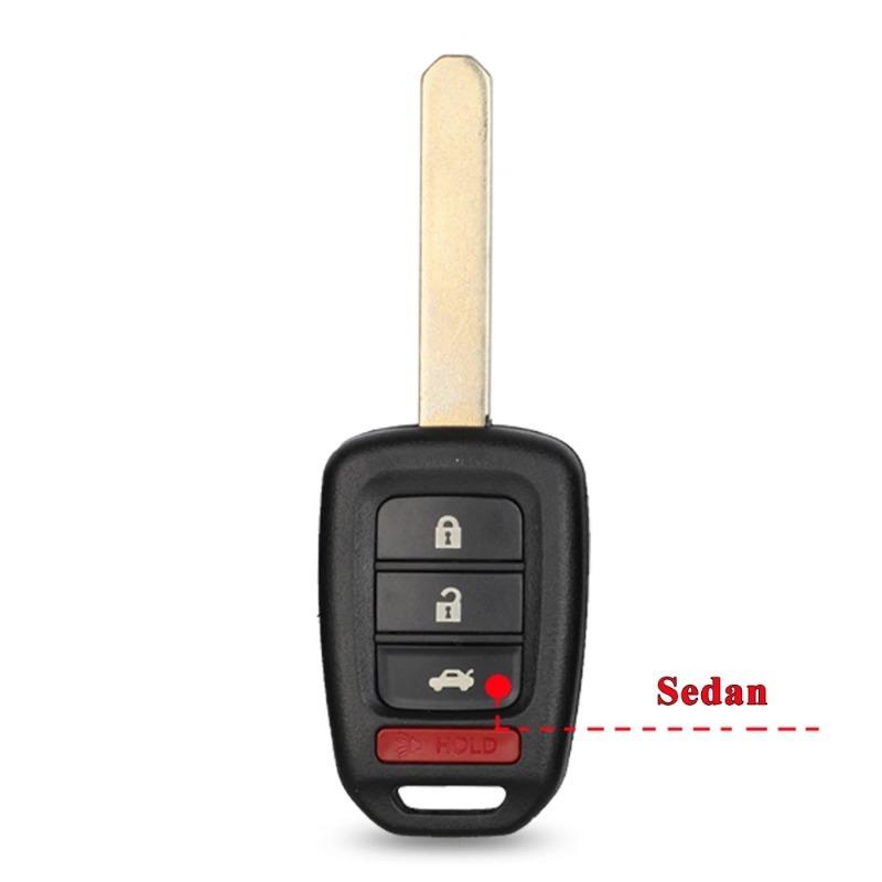 2/3/4 Buttons Remote Key Shell For Honda Accord CR-V FIT XRV VEZEL CITY JAZZ CIVIC HRV FRV Remote Key Case Fob