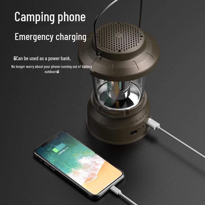 TaiChuang Vintage Bluetooth Camping Lantern