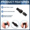 INFINAUTO 2 Pin Waterproof Connector Plug 2mm Series Female Female Wire Terminal Connector for