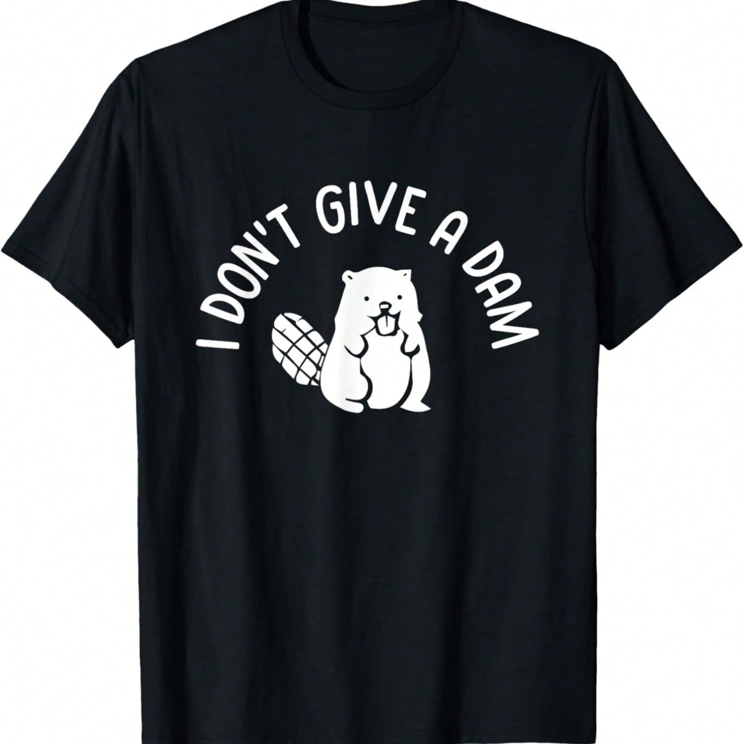 I Don t Give A Dam Beaver Funny Beaver T-Shirt S разноцветный