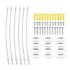6pcs Adjustable Furniture Anchors Stainless Steel Furniture Wall Anchor  Dorm