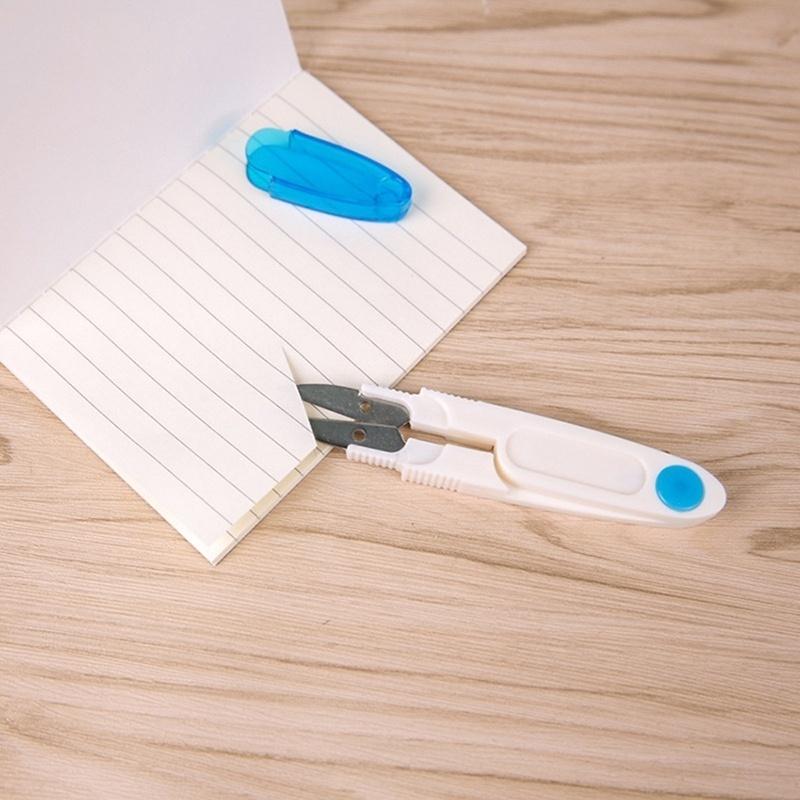 2 Stück/Set Haushalt Kreuzstich Stickgarnschneider Schere Clipper Knipsen & Sicherheitsabdeckung Kits Schneiderkunstwerkzeug