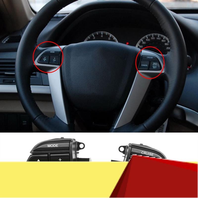 Car Steering Wheel Volume Adjustment Switch Cruise Control Button For Honda Accord 2008-2012-M53K