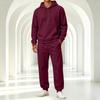 Herren Pullover Hoodie Sweatshirt Sportliches Set für Training und Freizeit