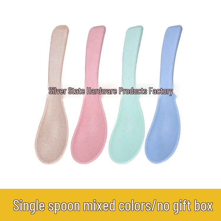 Eco-Friendly Wheat Straw Tableware Set: Portable Fork, Spoon, Chopsticks (3-Piece) + Cup, Bowl, Plate (6-Piece) - Ideal Promotional Gift