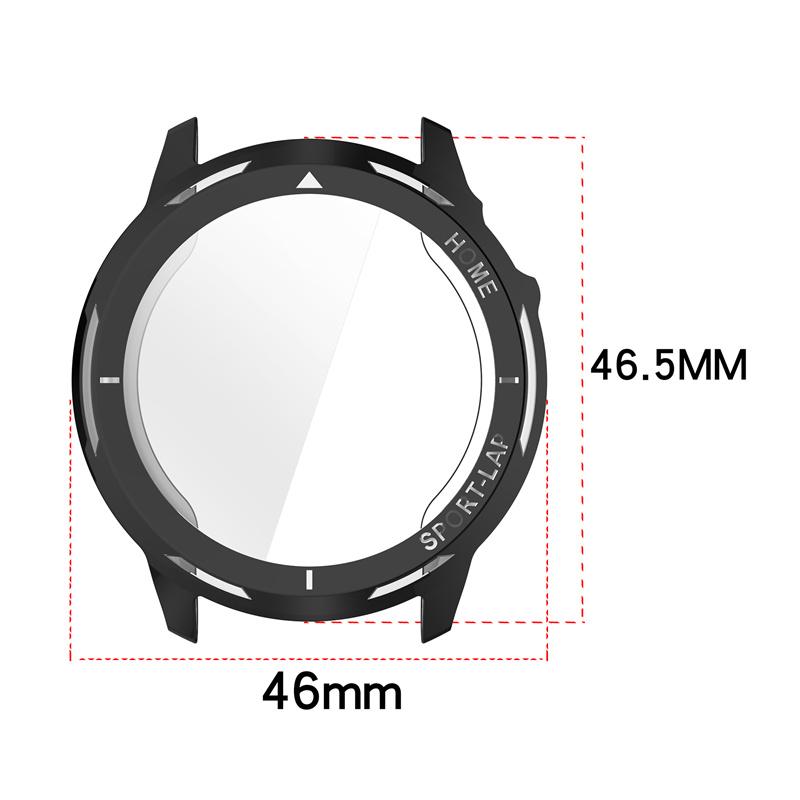 Full Protective Case Cover Shell For Huawei Watch GT Runner 2 Replacement Accessories Frame Soft Cases 360 TPU Screen Protective