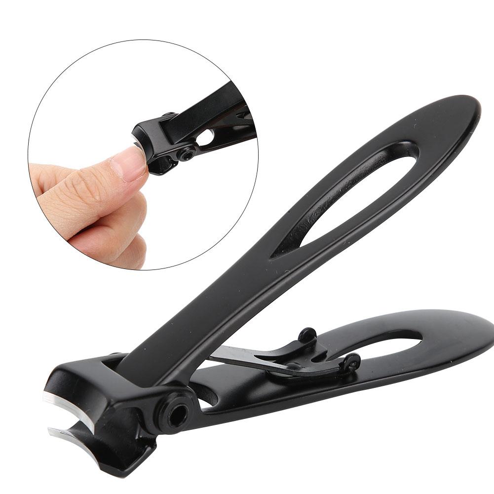 Stainless Steel Large Nail Clipper Finger Cutter Trimmer Scissor Pedicure Manicure ToolBlack