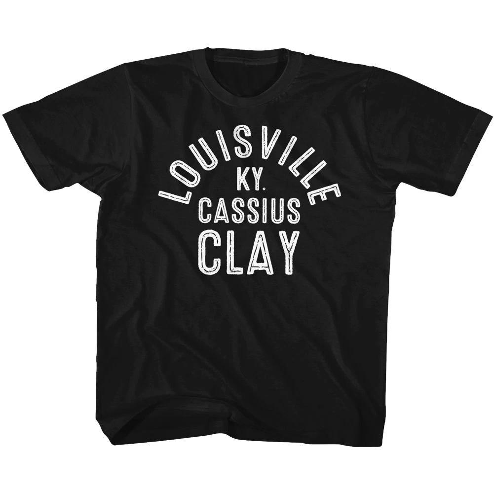 Muhammad Ali Louisville Black Icon  Children s T-shirt 160