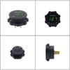 Automotive Digital Display Modified Voltmeter, Motorcycle Mounted, Waterproof LED Lens Display Instrument