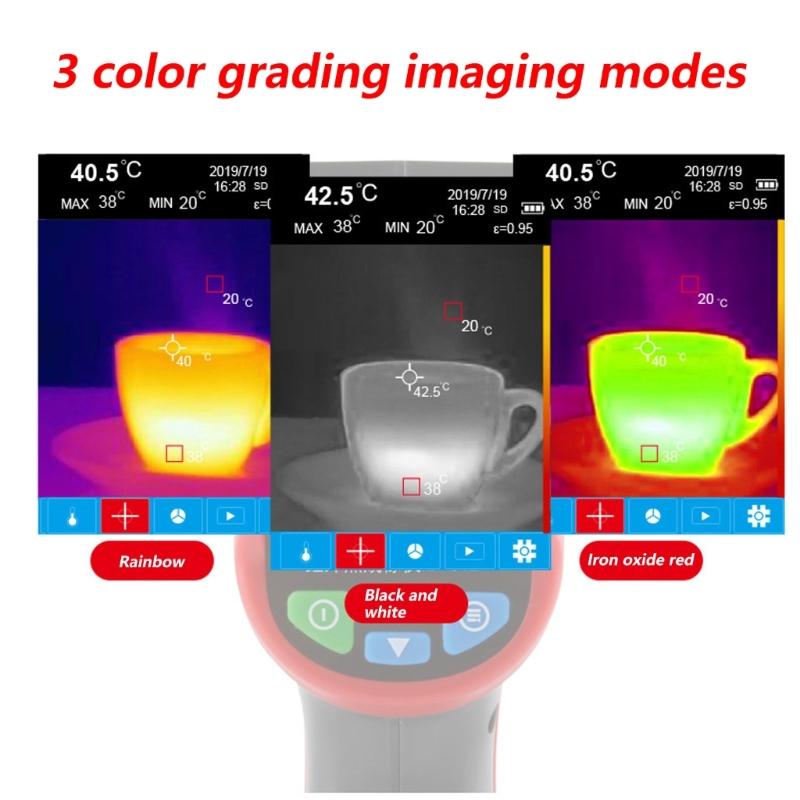 Intelligent Temperature Following Warm Camera 2.4 Foot LCD USB Data Export