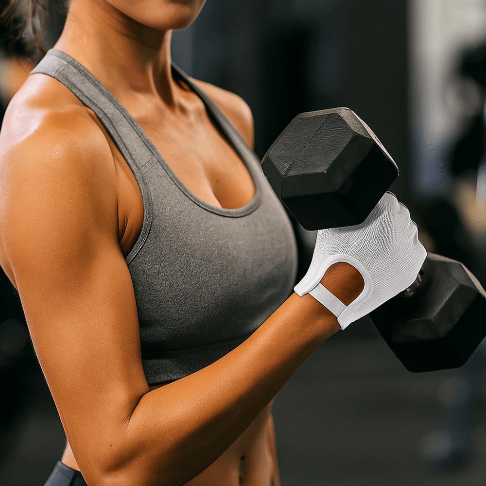 Warm Half Finger Yoga Gloves Antislip Sport Riding Mittens Windproof Gym Fitness Gloves  Outdoor