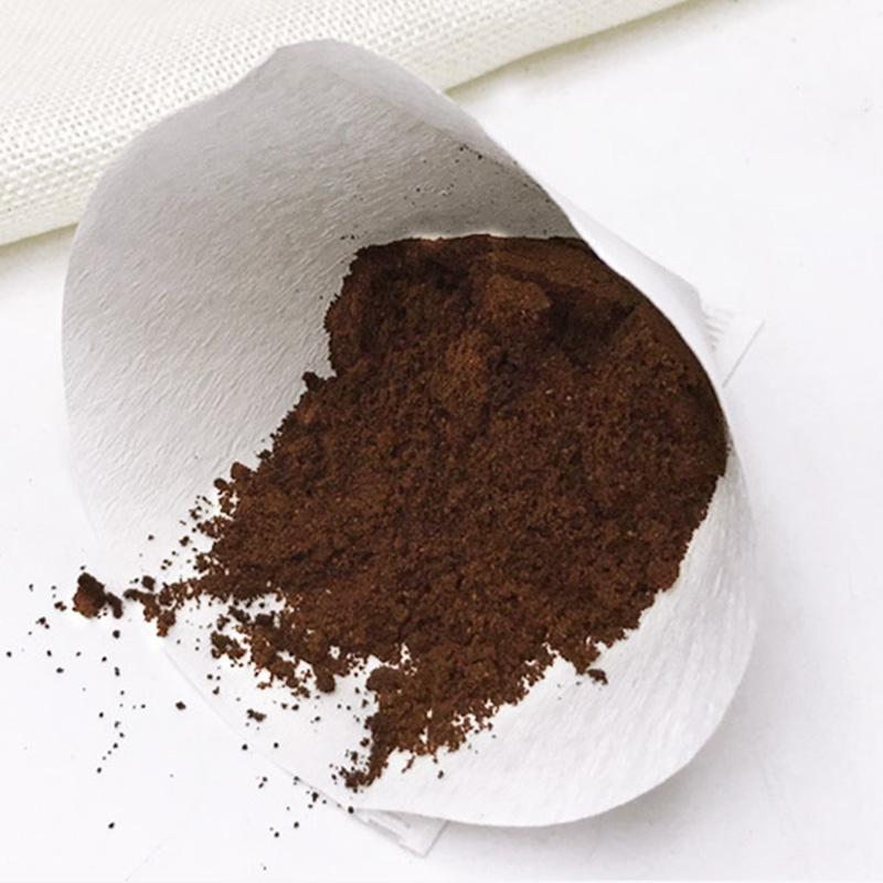50Pcs Cone-Shaped Hand Drip Brew Coffee Filtration Home Office Travel Do-It-Yourself Drip Filtration Cafe Paper