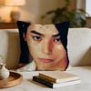 Hot Actor NNijiro MMurakami Cushion Cover Short Plush Pillowcase for Bed Sofa Carwashable