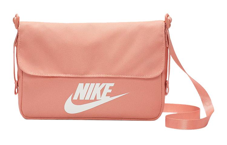 Nike Polyester Shoulder Bag, Crossbody Bag Regular Women s Light Madder Root Umber CW9300-824