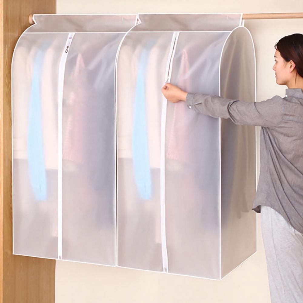 Good-1PCS Clothing Rack Dust Cover Clothes Hanging Bag Enclosed Clothes Rack Floor Hanger Cover Wardrobe Storage Cover