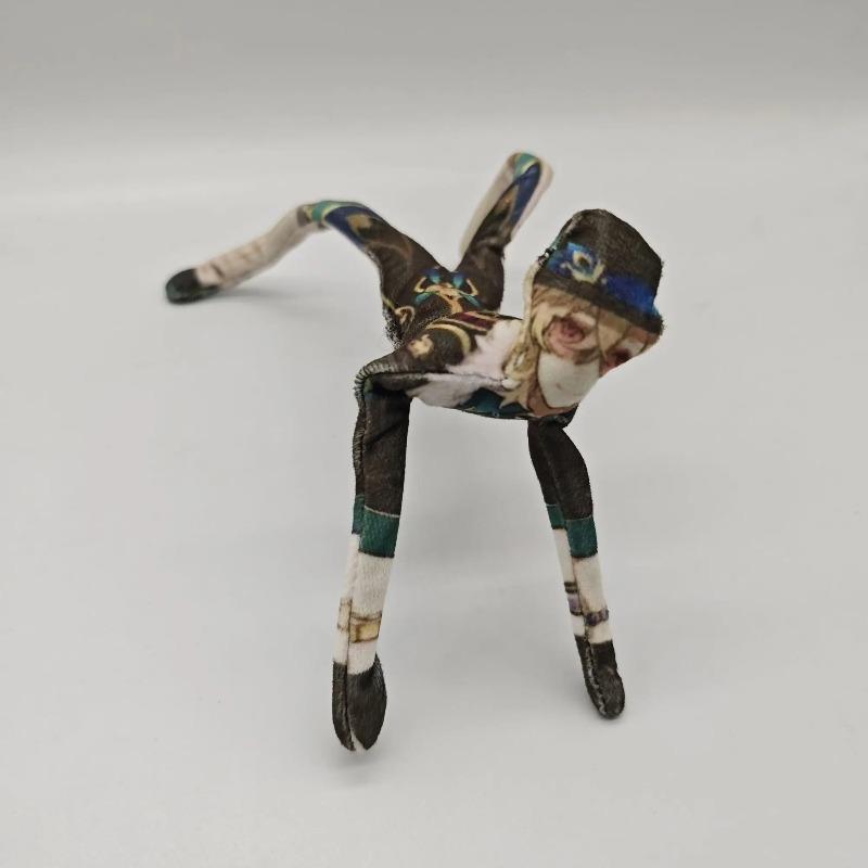 Honkai: Star Rail Anime Cosplay Stuffed Dolls Movable Abstract Body Wire Skeleton Halloween Prop Slender Twistable Shape Toy