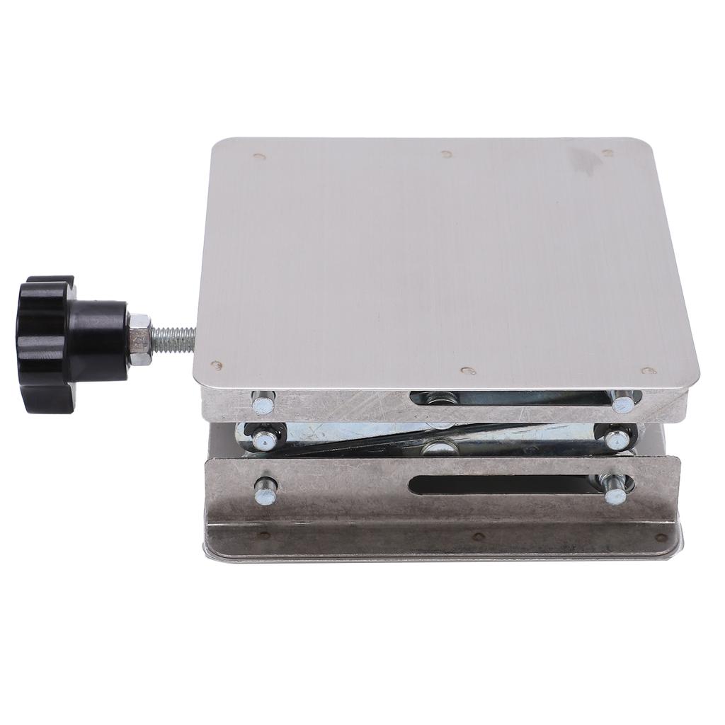 Small Stainless Steel Lifting Platform Manual Miniature Lift Stand Table for RC Cars