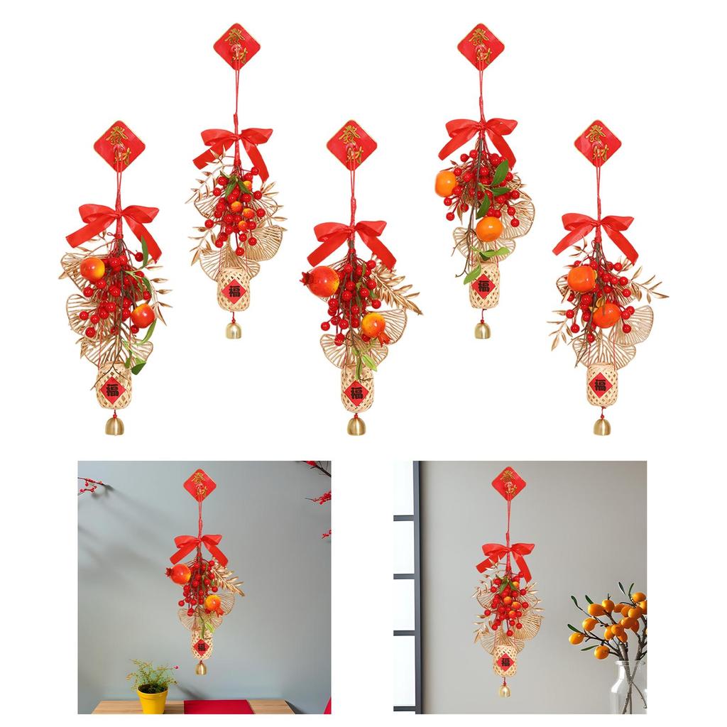 2025 Chinese New Year Ornament DIY Material Kit Spring Festival Decoration Feng Shui Decor