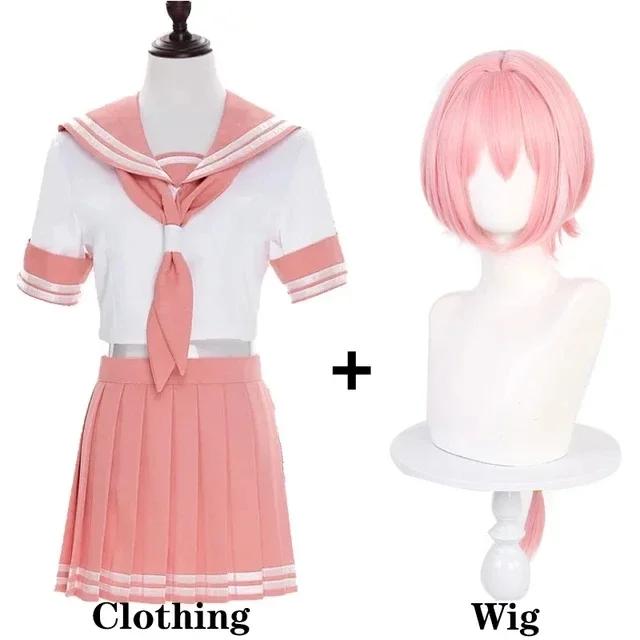 Astolfo Cosplay tērpu komplekts, Rozā jūrnieka