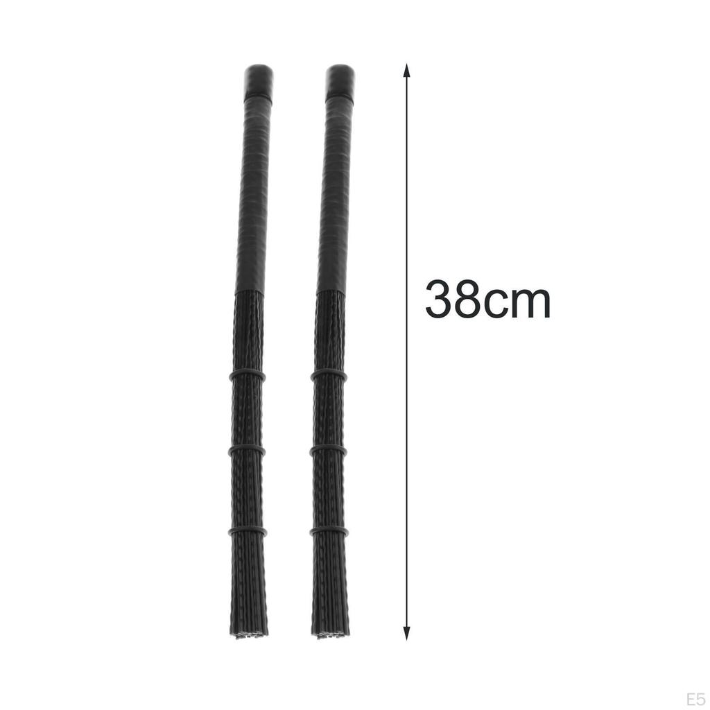 Drum Brush Retractable Nylon Sticks Percussion Drumsticks Musical Instrument Accessories with