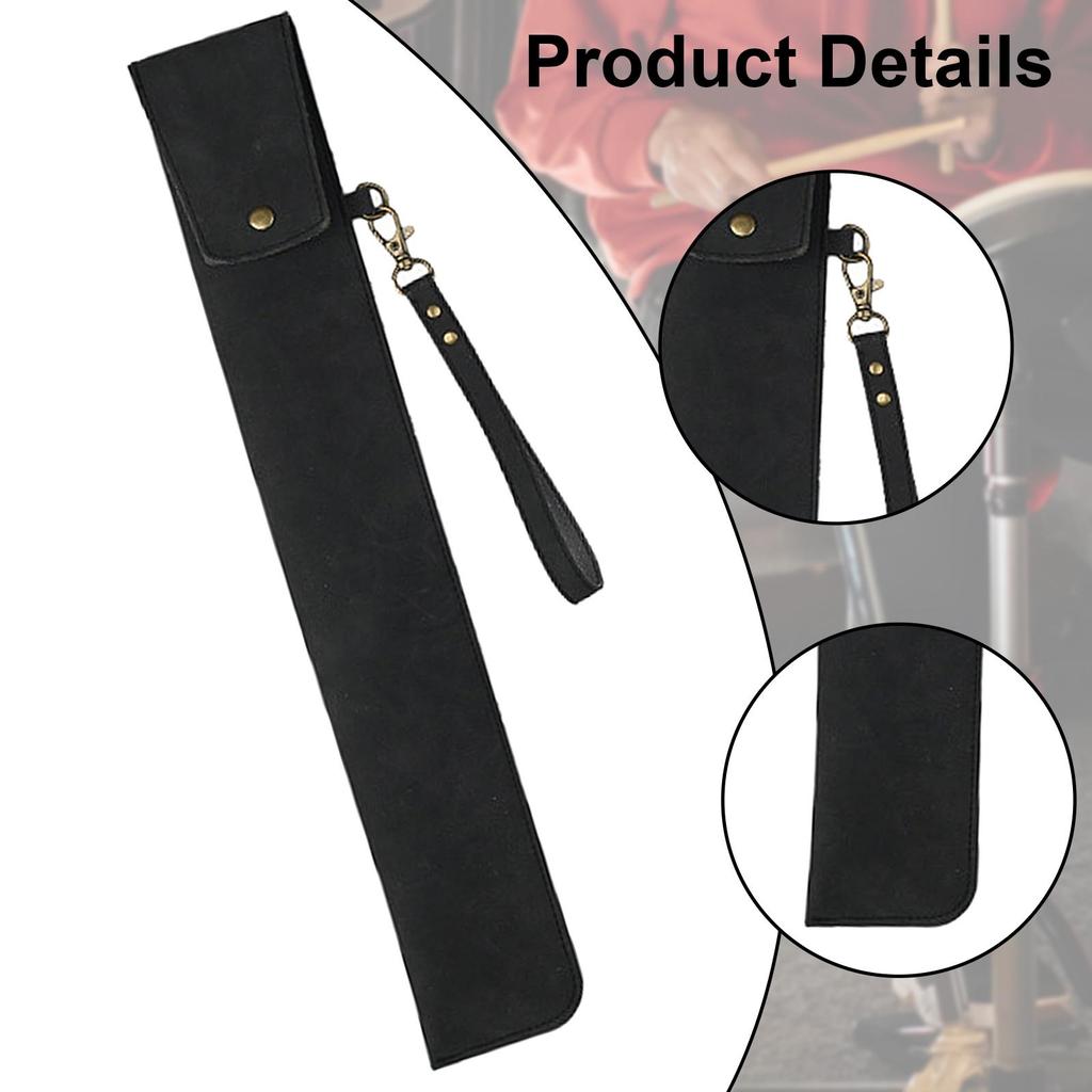 Drumstick Storage Bag Drumstick Pouch Gift Protector Drum Sleeve Bag Drum Case for Practicing Birthday Playing
