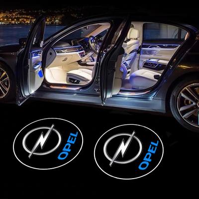2 Stück LED Auto Tür Willkommenslicht Auto Emblem Projektorlicht Für Astra G H J K F Corsa D Zafira B Insignia Mokka Regal