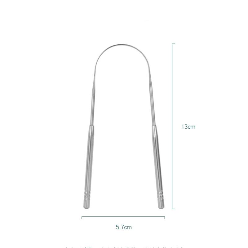 

Premium Metal Tongue Scraper Set for Adults & Kids - 1/3/4 Pack Portable Stainless Steel Oral Care Brush for Tongue Cleaning