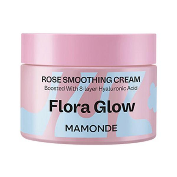 Mamonde Flora Glow Rose Smoothing Cream Hydrating & Radiance Care 50ml
